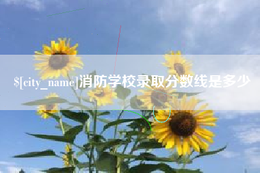 桦甸消防学校录取分数线是多少