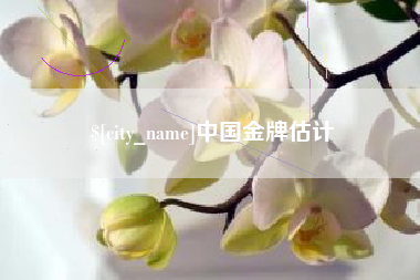 桦甸中国金牌估计