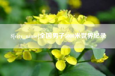 桦甸全国男子5000米世界纪录