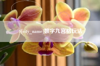 桦甸数字九宫格玩法