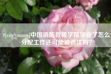 桦甸中国消防救援学院毕业了怎么分配工作还可能被逃汰吗？
