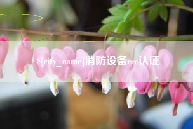 桦甸消防设备ccc认证
