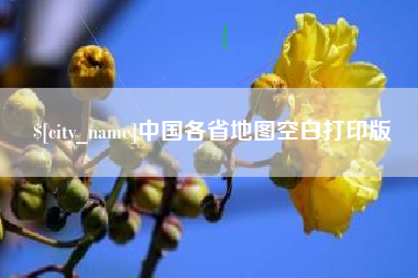 桦甸中国各省地图空白打印版