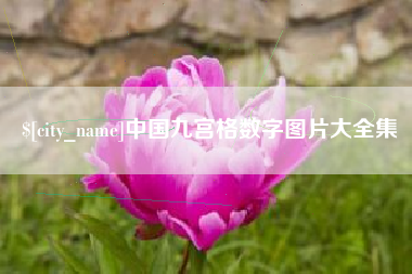 桦甸中国九宫格数字图片大全集