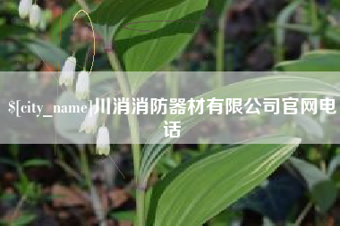 桦甸川消消防器材有限公司官网电话