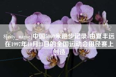 桦甸中国5000米跑步记录-由夏丰远在1997年10月23日的全国运动会田径赛上创造