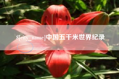 桦甸中国五千米世界纪录