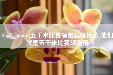 桦甸五千米比赛领跑员是什么-他们就是五千米比赛领跑员