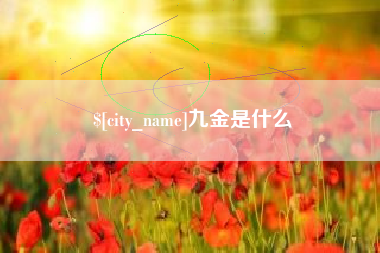 桦甸九金是什么