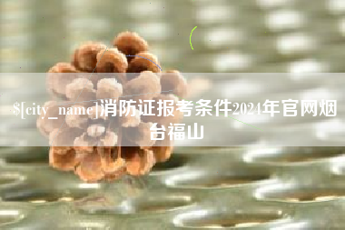 桦甸消防证报考条件2024年官网烟台福山
